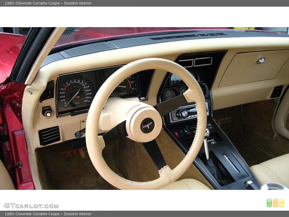 Doeskin Interior Dashboard for the 1980 Chevrolet Corvette Coupe #138572481
