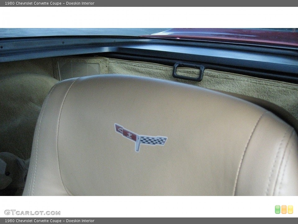 Doeskin 1980 Chevrolet Corvette Interiors