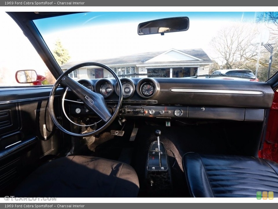 Charcoal Interior Dashboard for the 1969 Ford Cobra SportsRoof #138574056