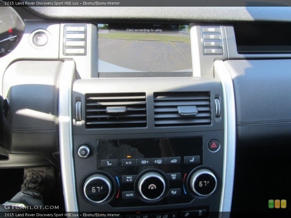 Ebony/Ebony Interior Controls for the 2015 Land Rover Discovery Sport HSE Lux #138575436