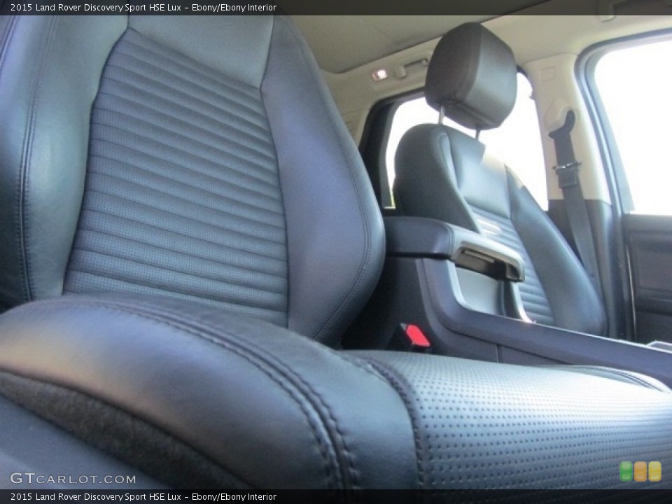 Ebony/Ebony Interior Front Seat for the 2015 Land Rover Discovery Sport HSE Lux #138575574