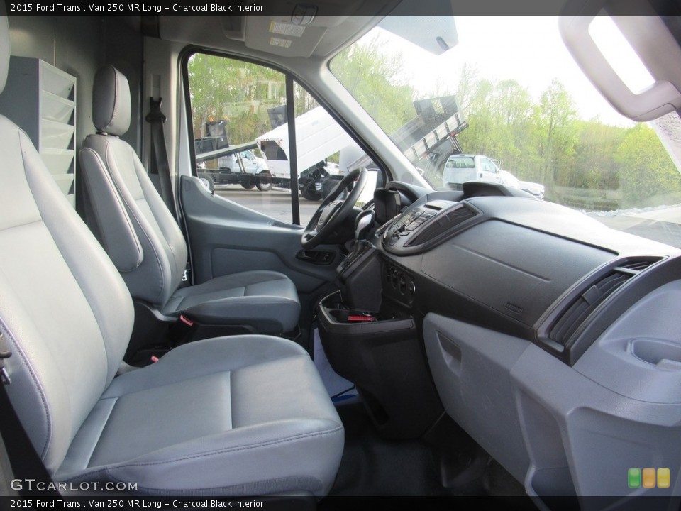 Charcoal Black Interior Front Seat for the 2015 Ford Transit Van 250 MR Long #138581172