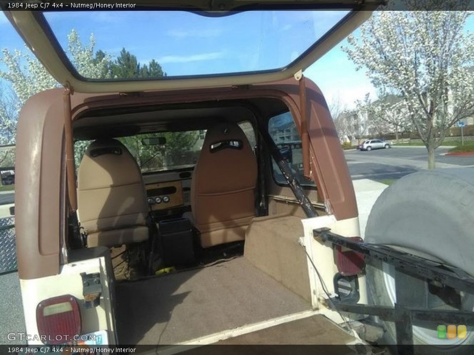 Nutmeg/Honey 1984 Jeep CJ7 Interiors
