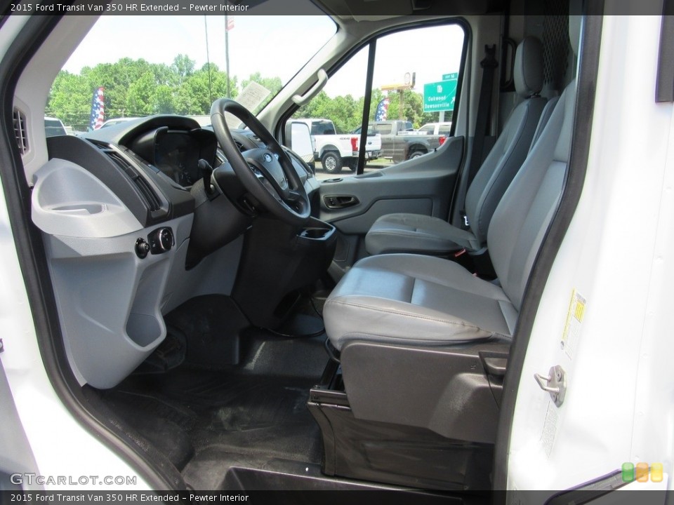 Pewter Interior Front Seat for the 2015 Ford Transit Van 350 HR Extended #138583464