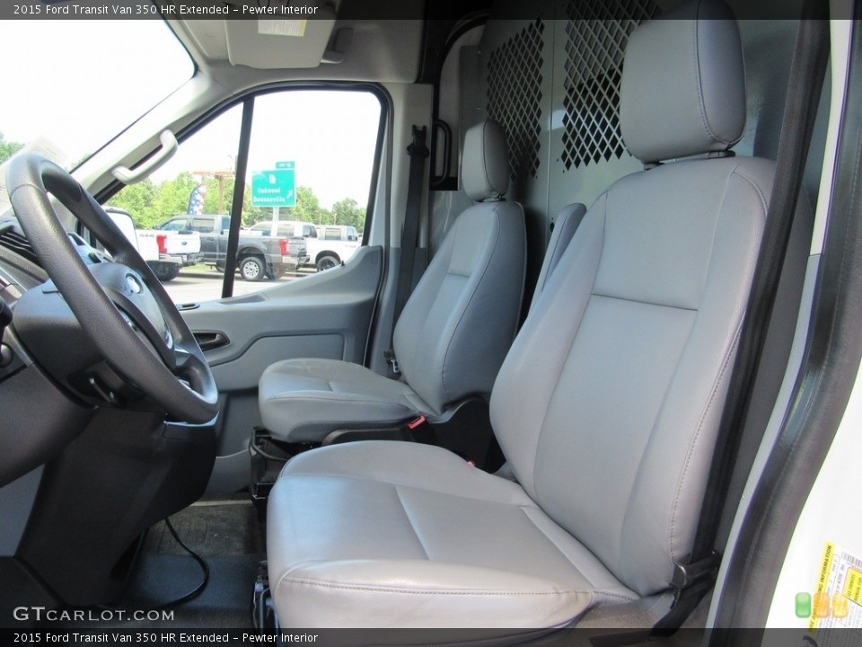 Pewter Interior Front Seat for the 2015 Ford Transit Van 350 HR Extended #138583490