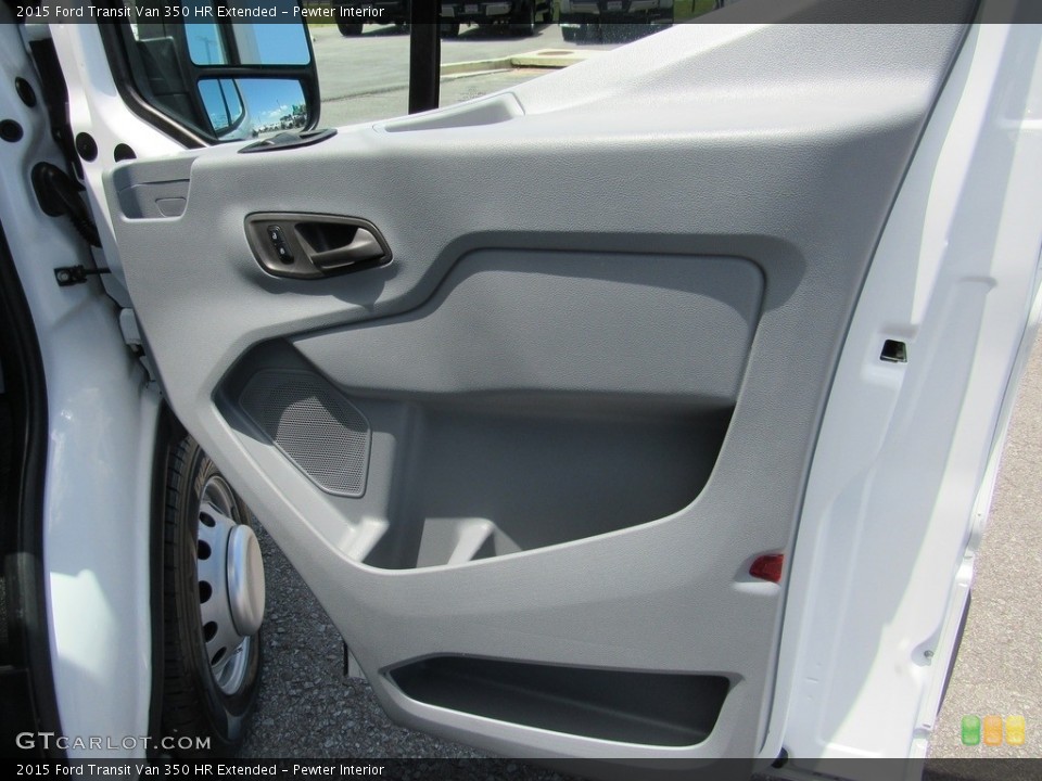 Pewter Interior Door Panel for the 2015 Ford Transit Van 350 HR Extended #138583878