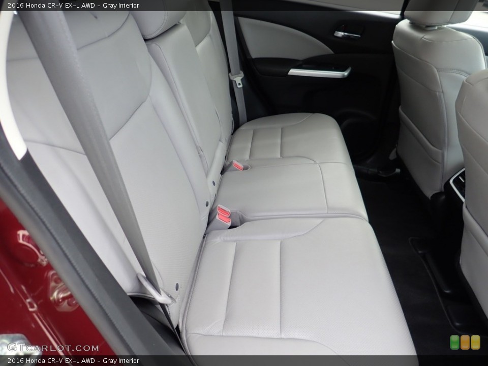 Gray Interior Rear Seat for the 2016 Honda CR-V EX-L AWD #138584877