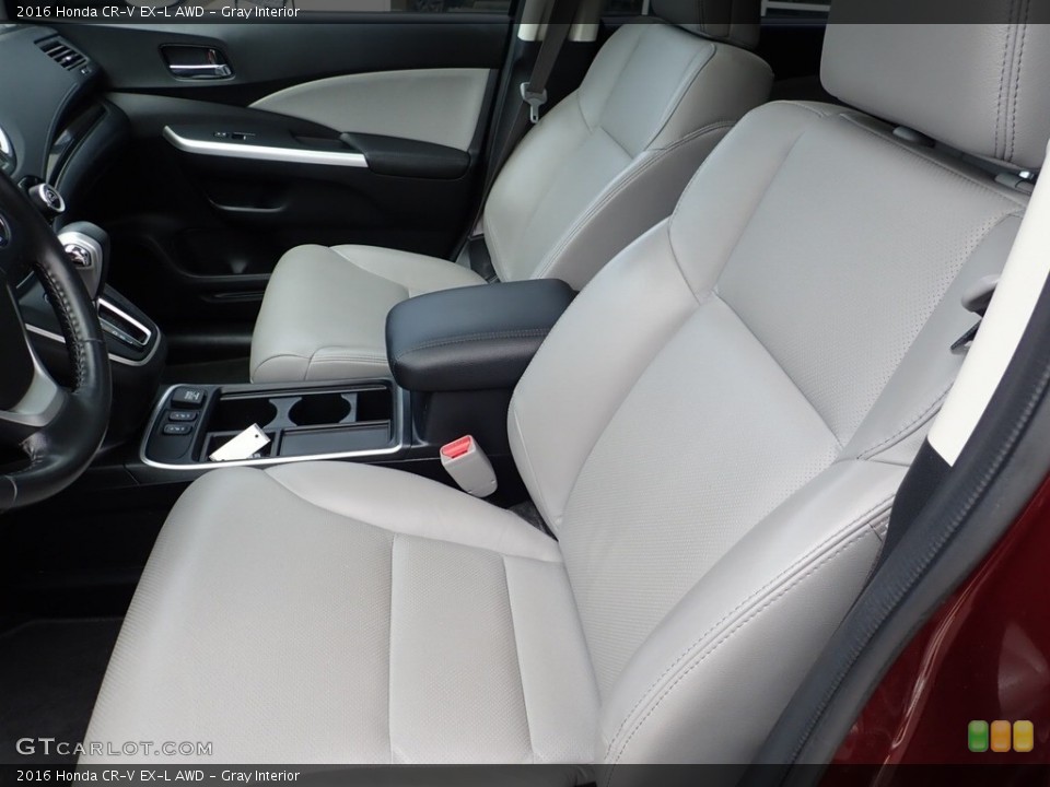 Gray Interior Front Seat for the 2016 Honda CR-V EX-L AWD #138584901