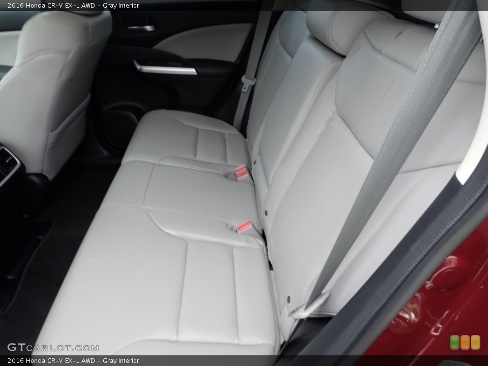 Gray Interior Rear Seat for the 2016 Honda CR-V EX-L AWD #138584922