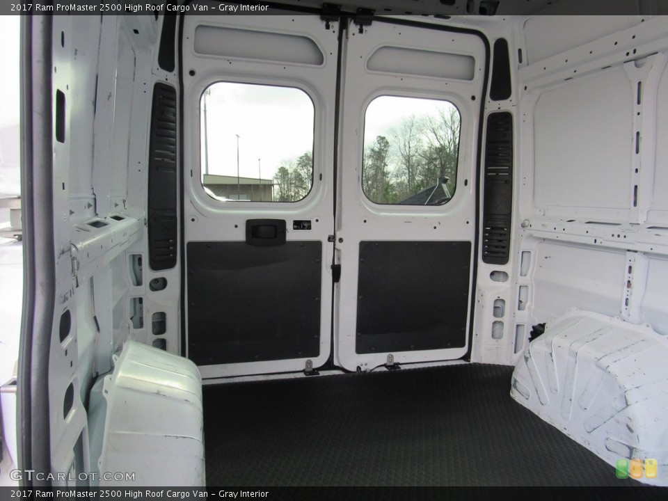 Gray Interior Trunk for the 2017 Ram ProMaster 2500 High Roof Cargo Van #138586029