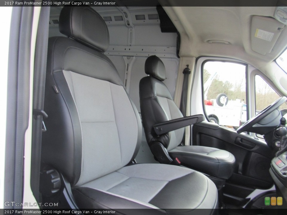 Gray Interior Front Seat for the 2017 Ram ProMaster 2500 High Roof Cargo Van #138586092