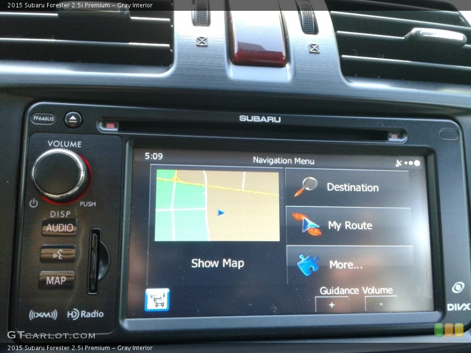 Gray Interior Controls for the 2015 Subaru Forester 2.5i Premium #138588066