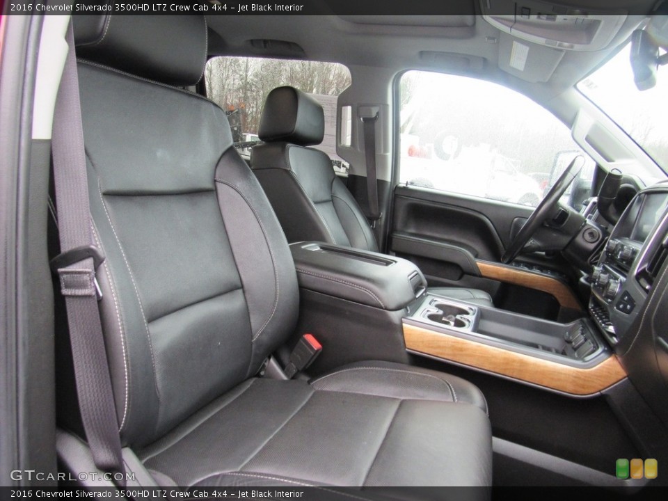 Jet Black Interior Front Seat for the 2016 Chevrolet Silverado 3500HD LTZ Crew Cab 4x4 #138588138
