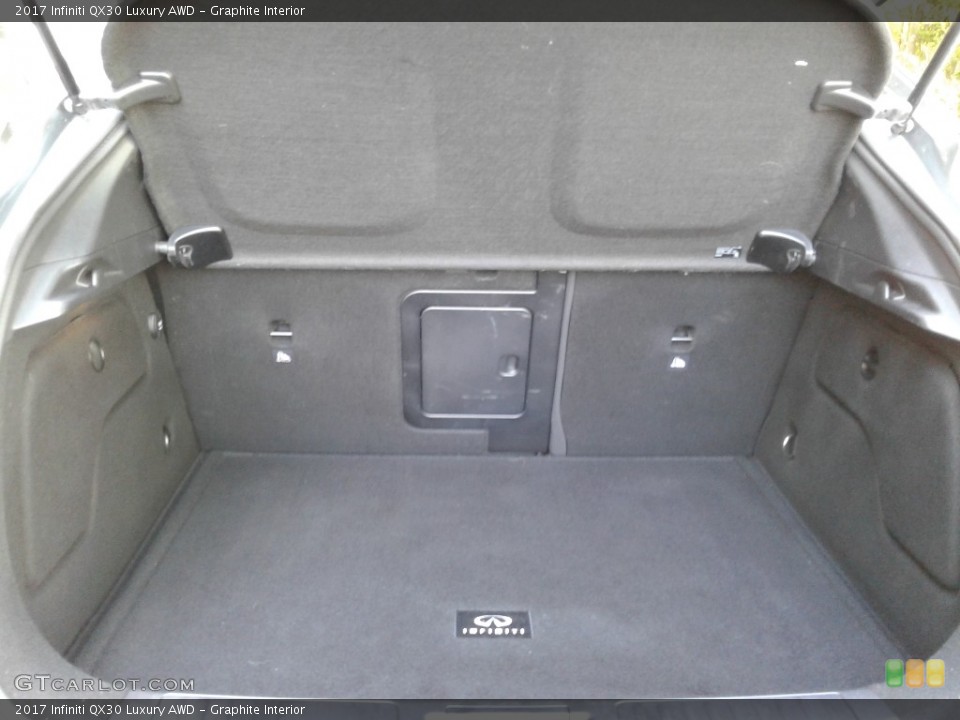 Graphite Interior Trunk for the 2017 Infiniti QX30 Luxury AWD #138591139