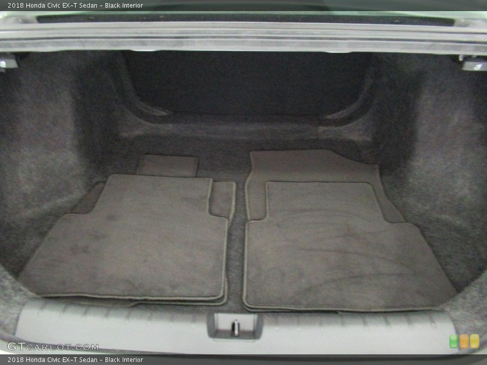 Black Interior Trunk for the 2018 Honda Civic EX-T Sedan #138597003