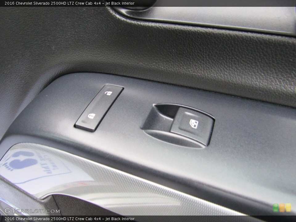 Jet Black Interior Door Panel for the 2016 Chevrolet Silverado 2500HD LTZ Crew Cab 4x4 #138598284