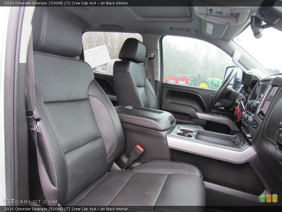 Jet Black Interior Front Seat for the 2016 Chevrolet Silverado 2500HD LTZ Crew Cab 4x4 #138598314