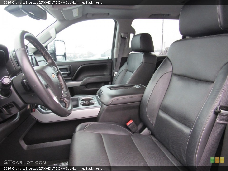 Jet Black Interior Front Seat for the 2016 Chevrolet Silverado 2500HD LTZ Crew Cab 4x4 #138598527