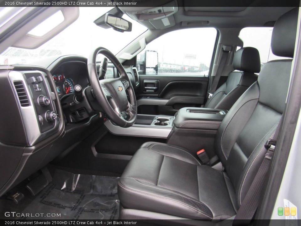 Jet Black 2016 Chevrolet Silverado 2500HD Interiors