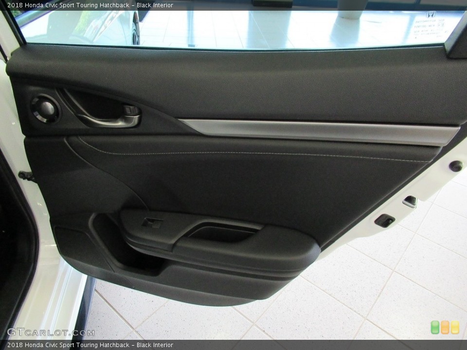 Black Interior Door Panel for the 2018 Honda Civic Sport Touring Hatchback #138598701