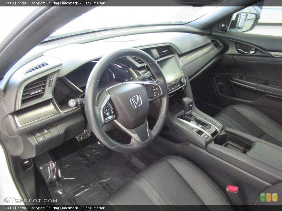 Black 2018 Honda Civic Interiors