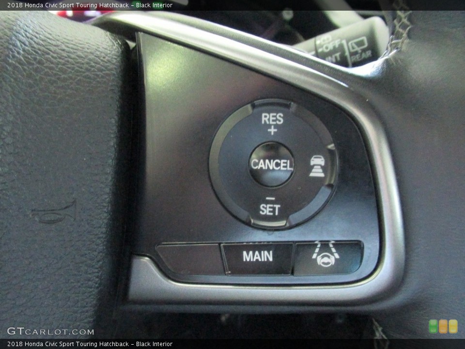 Black Interior Controls for the 2018 Honda Civic Sport Touring Hatchback #138599034