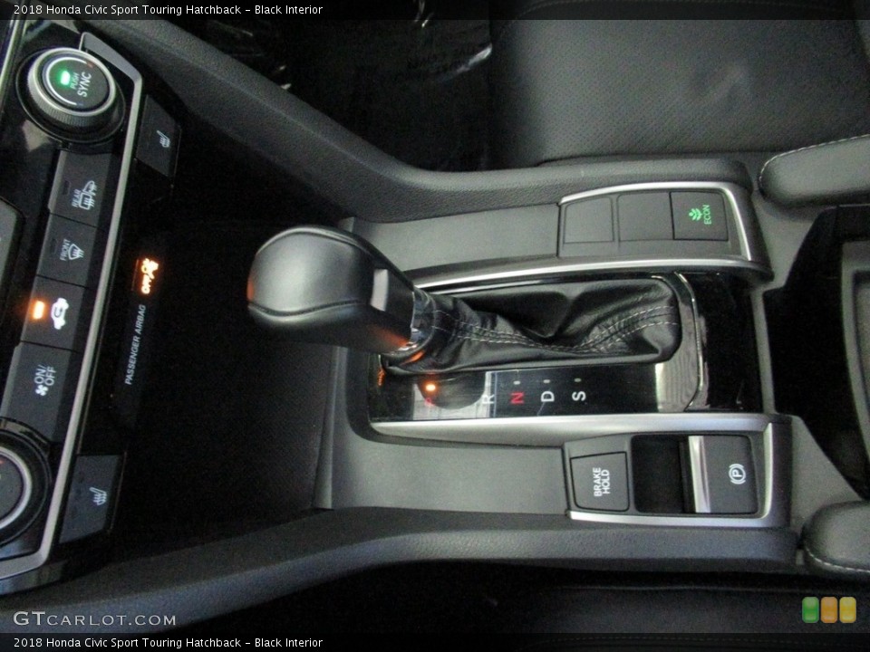Black Interior Transmission for the 2018 Honda Civic Sport Touring Hatchback #138599085