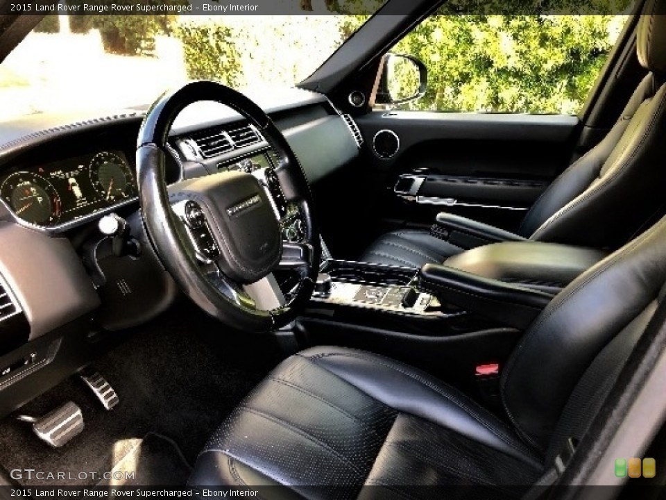 Ebony 2015 Land Rover Range Rover Interiors