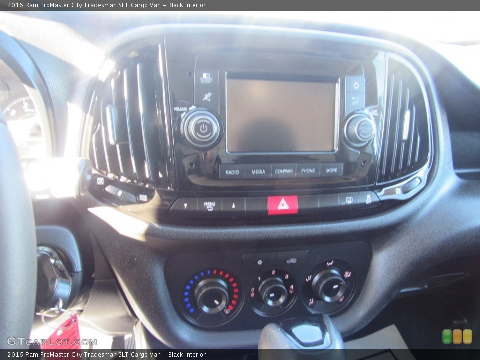 Black Interior Controls for the 2016 Ram ProMaster City Tradesman SLT Cargo Van #138602450