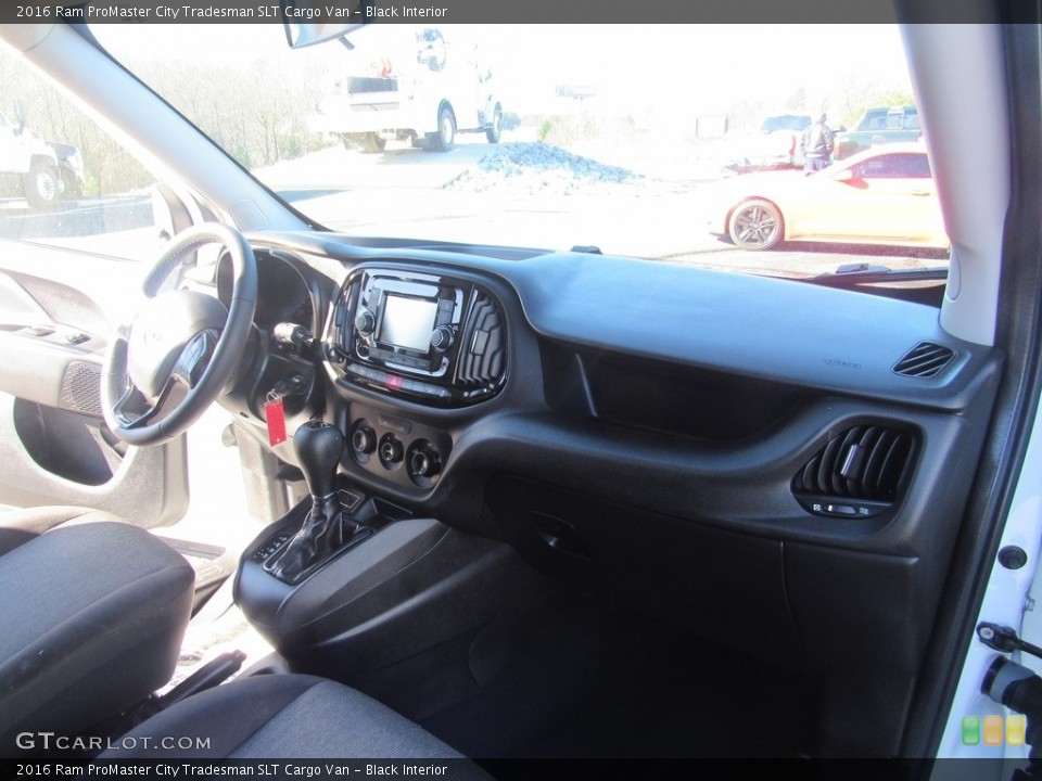 Black Interior Dashboard for the 2016 Ram ProMaster City Tradesman SLT Cargo Van #138602601