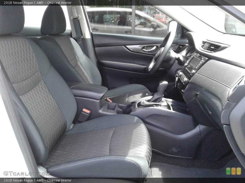 Charcoal Interior Front Seat for the 2018 Nissan Rogue S AWD #138605370