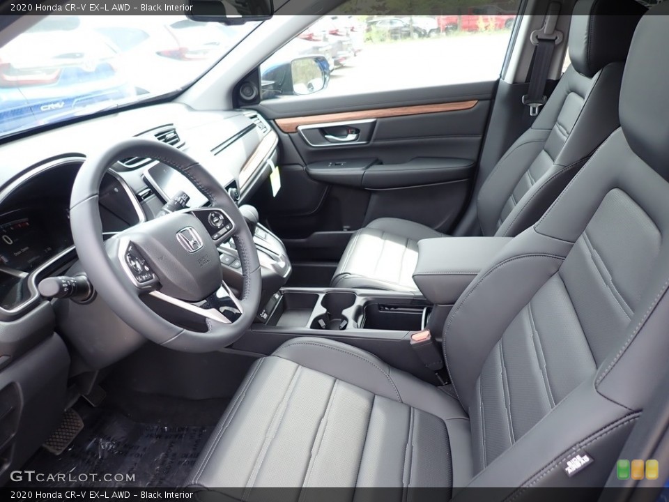 Black Interior Photo for the 2020 Honda CR-V EX-L AWD #138607326