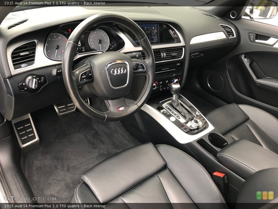 Black Interior Photo for the 2015 Audi S4 Premium Plus 3.0 TFSI quattro #138611028
