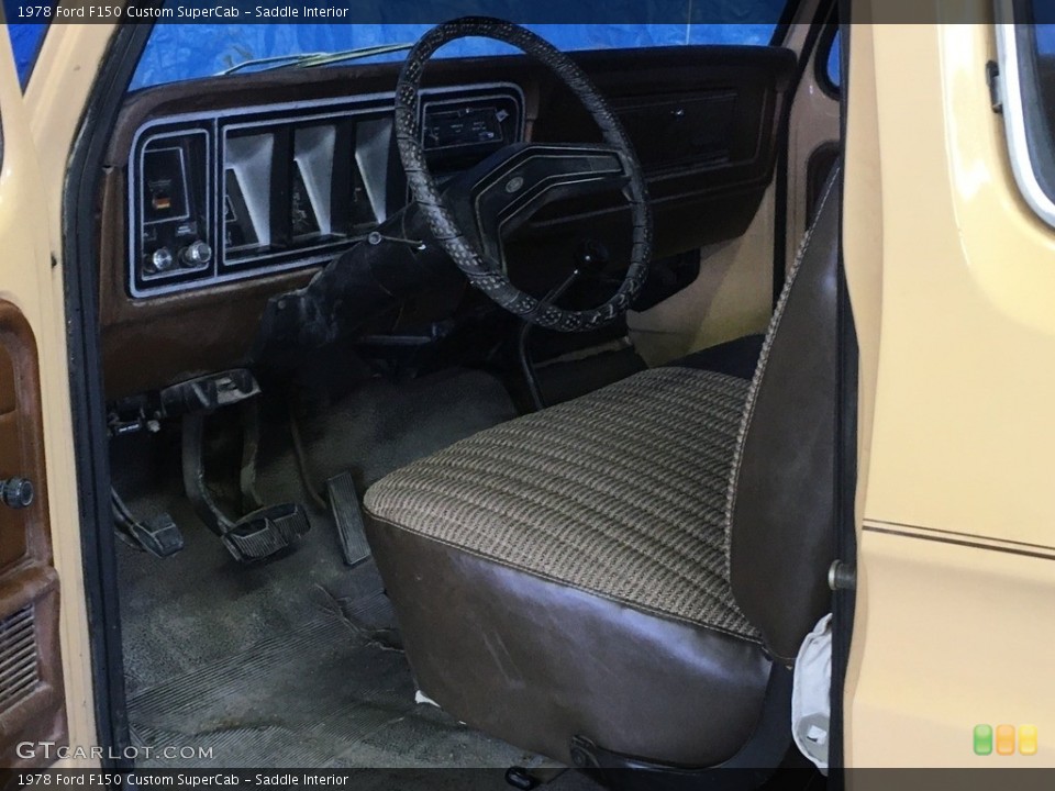 Saddle Interior Photo for the 1978 Ford F150 Custom SuperCab #138611097