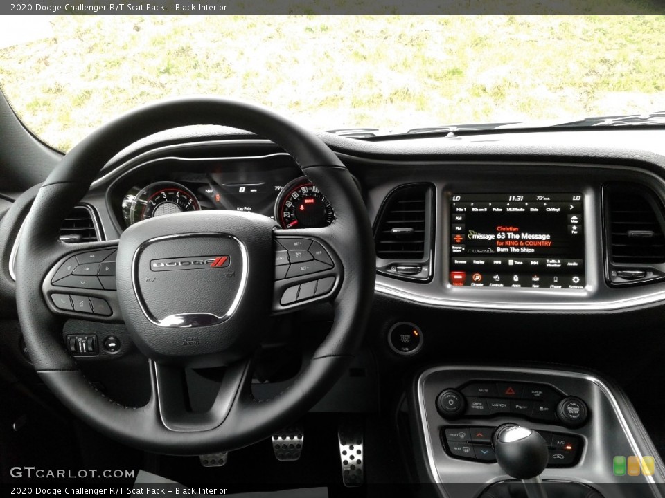 Black Interior Dashboard for the 2020 Dodge Challenger R/T Scat Pack #138611250