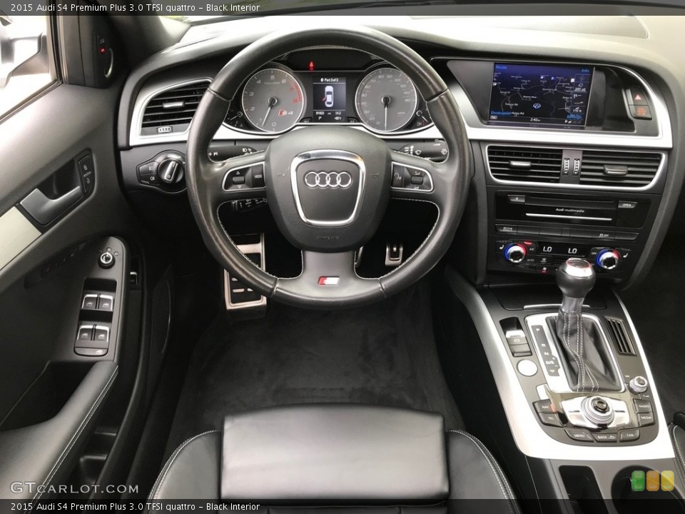 Black Interior Dashboard for the 2015 Audi S4 Premium Plus 3.0 TFSI quattro #138612009