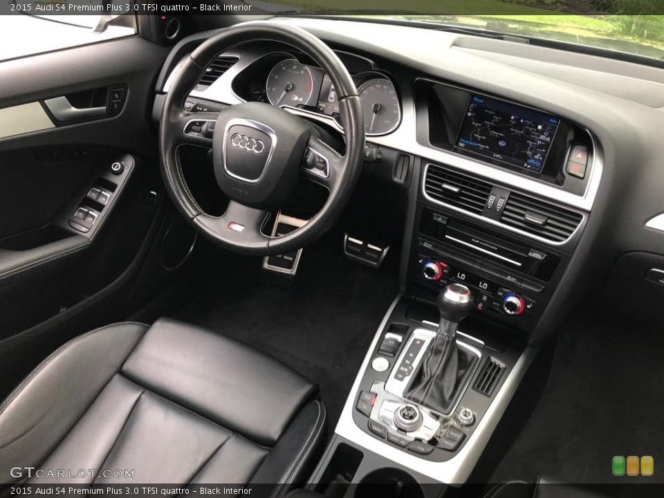 Black Interior Dashboard for the 2015 Audi S4 Premium Plus 3.0 TFSI quattro #138612066