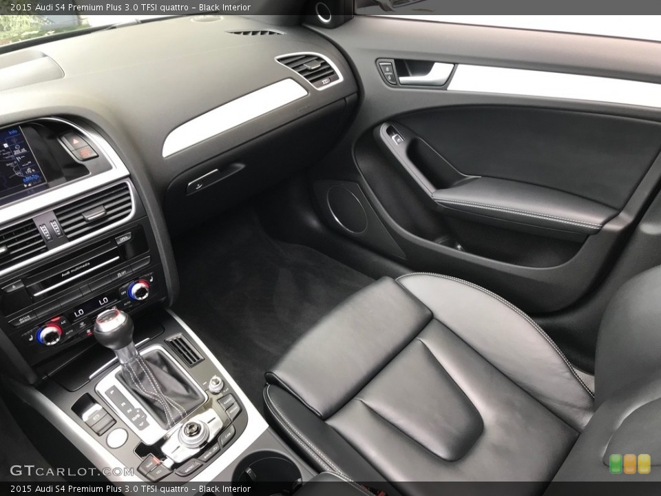 Black Interior Front Seat for the 2015 Audi S4 Premium Plus 3.0 TFSI quattro #138612090