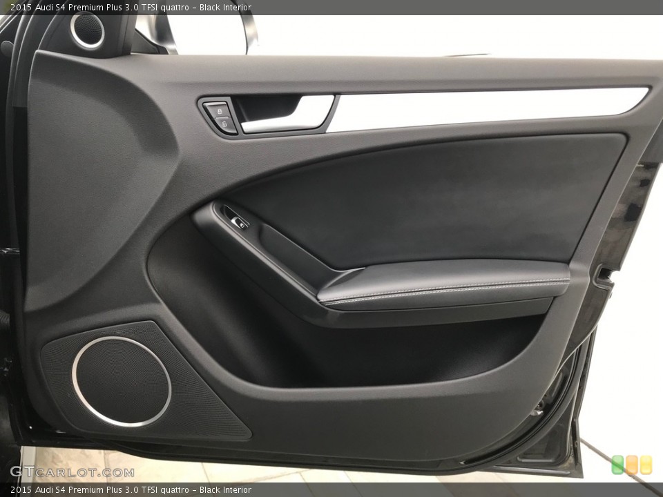 Black Interior Door Panel for the 2015 Audi S4 Premium Plus 3.0 TFSI quattro #138612276