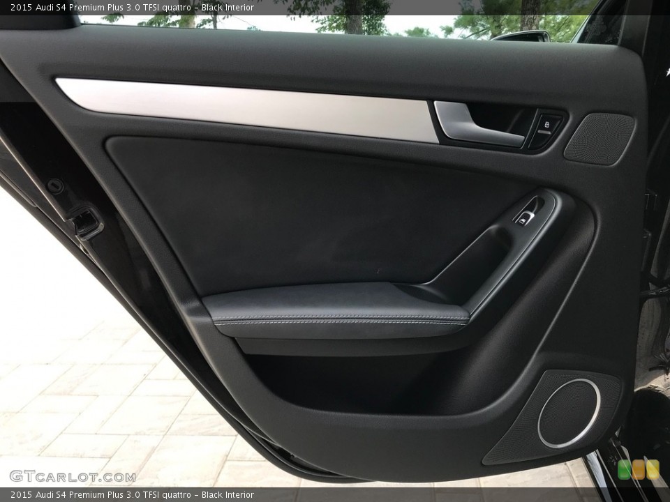 Black Interior Door Panel for the 2015 Audi S4 Premium Plus 3.0 TFSI quattro #138612300