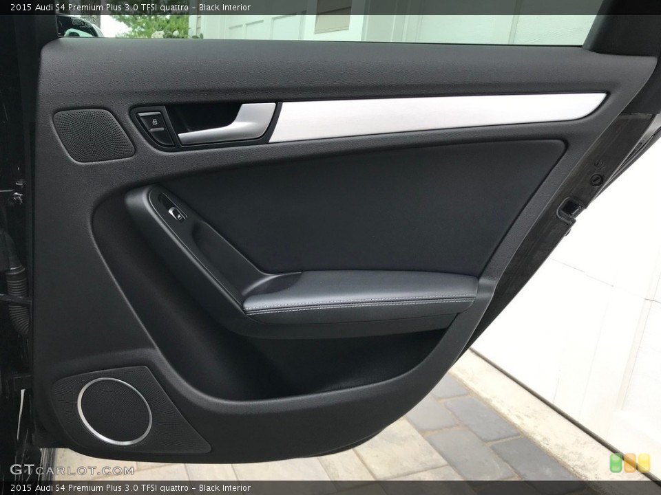 Black Interior Door Panel for the 2015 Audi S4 Premium Plus 3.0 TFSI quattro #138612333
