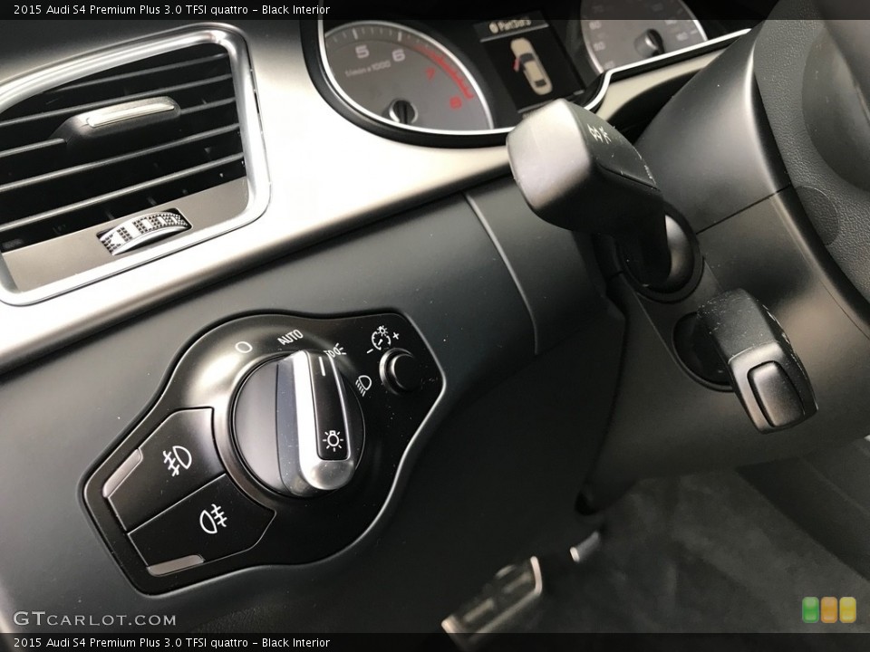 Black Interior Controls for the 2015 Audi S4 Premium Plus 3.0 TFSI quattro #138612783