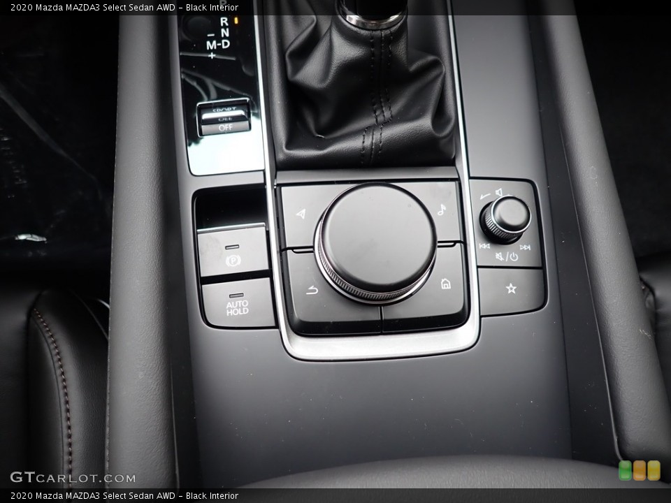 Black Interior Controls for the 2020 Mazda MAZDA3 Select Sedan AWD #138612987