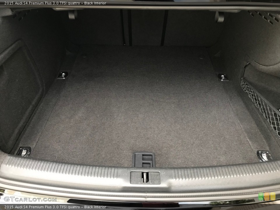 Black Interior Trunk for the 2015 Audi S4 Premium Plus 3.0 TFSI quattro #138613245