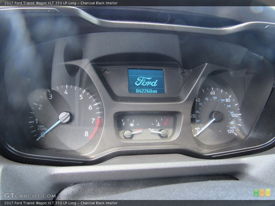 Charcoal Black Interior Gauges for the 2017 Ford Transit Wagon XLT 350 LR Long #138619191