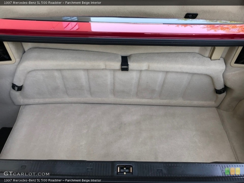 Parchment Beige Interior Trunk for the 1997 Mercedes-Benz SL 500 Roadster #138619368