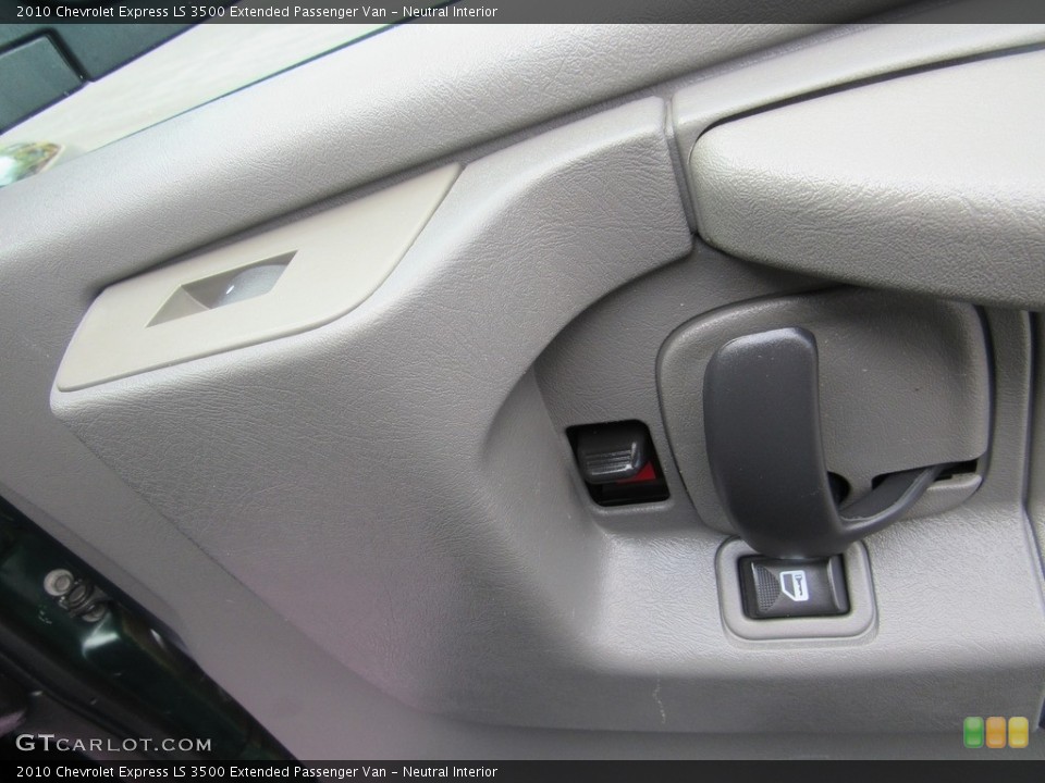 Neutral Interior Door Panel for the 2010 Chevrolet Express LS 3500 Extended Passenger Van #138620094