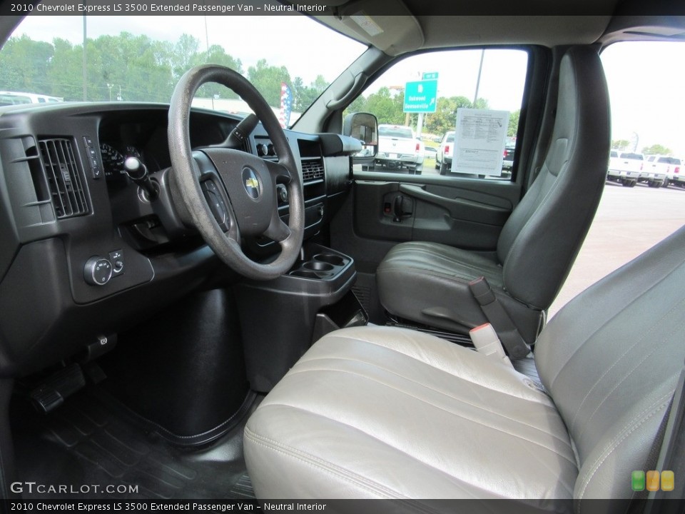Neutral Interior Photo for the 2010 Chevrolet Express LS 3500 Extended Passenger Van #138620307