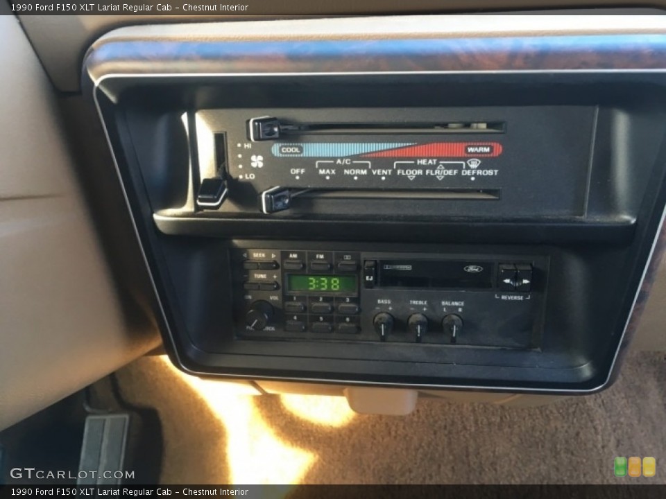 Chestnut Interior Controls for the 1990 Ford F150 XLT Lariat Regular Cab #138621051