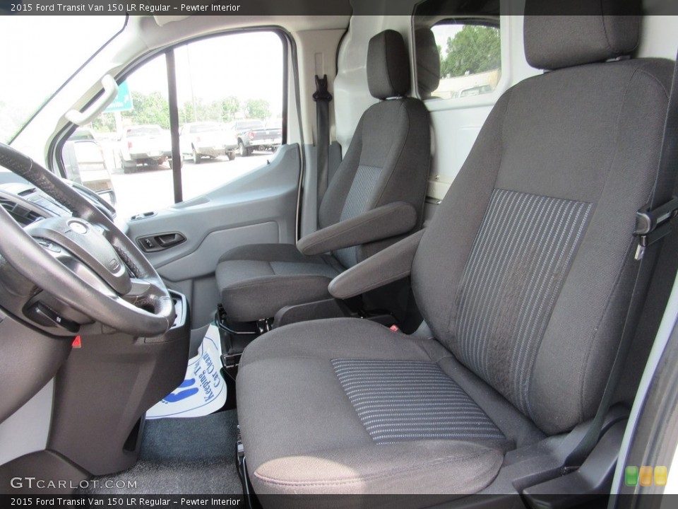 Pewter Interior Front Seat for the 2015 Ford Transit Van 150 LR Regular #138622179